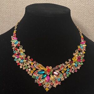 Colorful Statement Necklace 💃